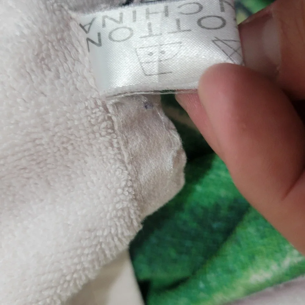 Mountain Dew Beach Towel White‎ Green Graphic Print 33x59 in Soda Advertising